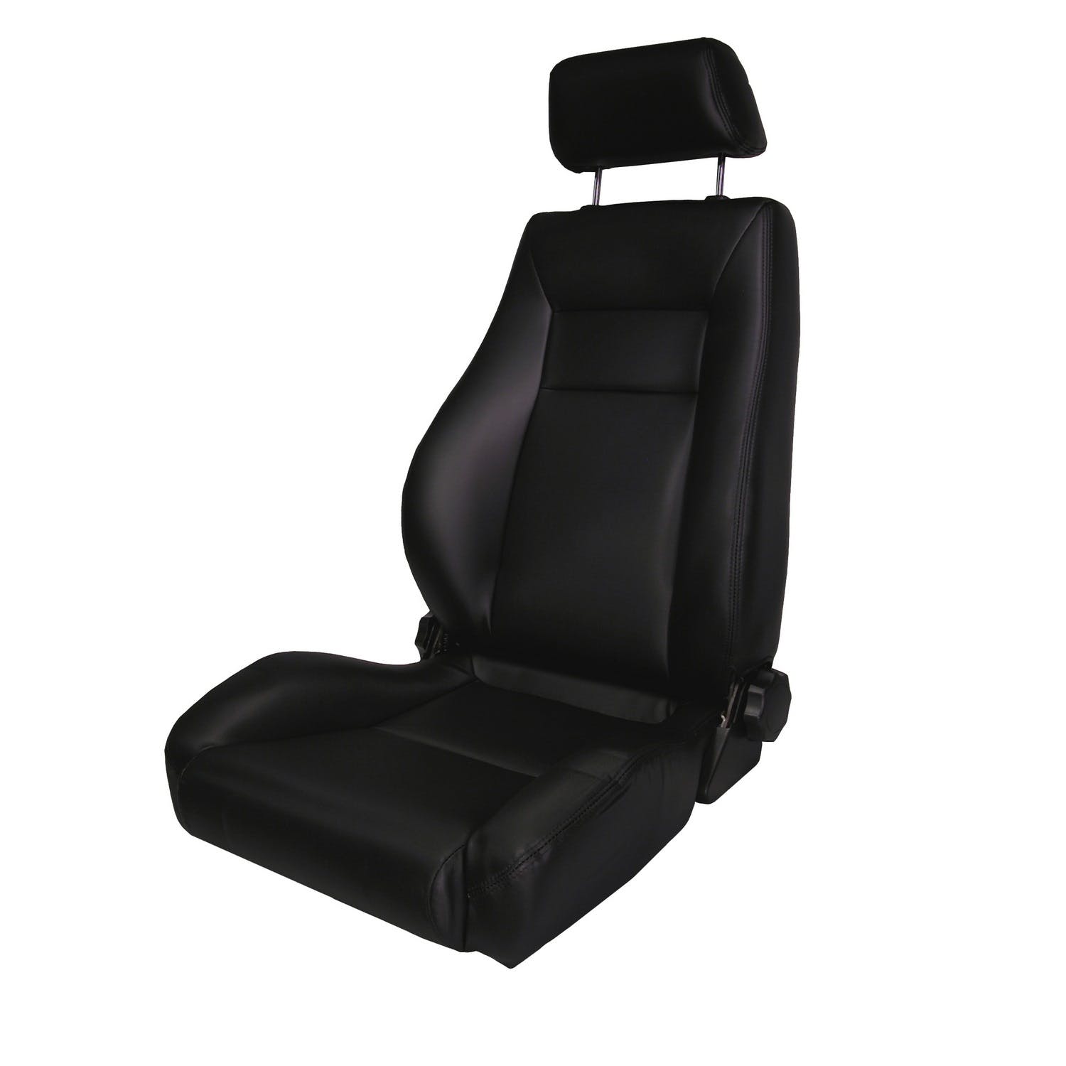 Rugged Ridge 13404.01 Ultra Front Seat; Reclinable; Black; 76-02 Jeep CJ/Wrangler YJ/TJ