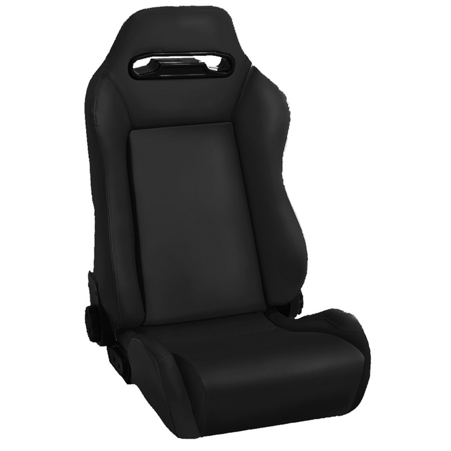 Rugged Ridge 13405.15 Sport Front Seat; Reclinable; Black Denim; 76-02 CJ/Wrangler YJ/TJ