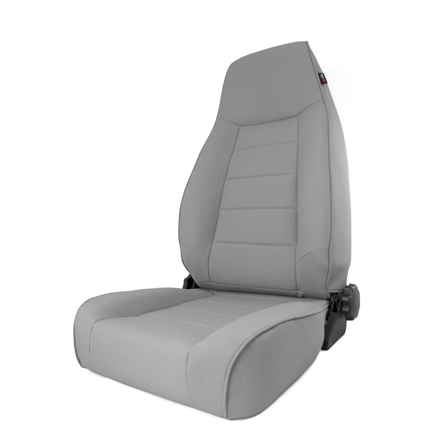 Rugged Ridge 13412.09 High-Back Front Seat, Reclinable, Gray