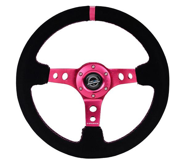 NRG Innovations Reinforced Steering Wheel RST-006S-FHA