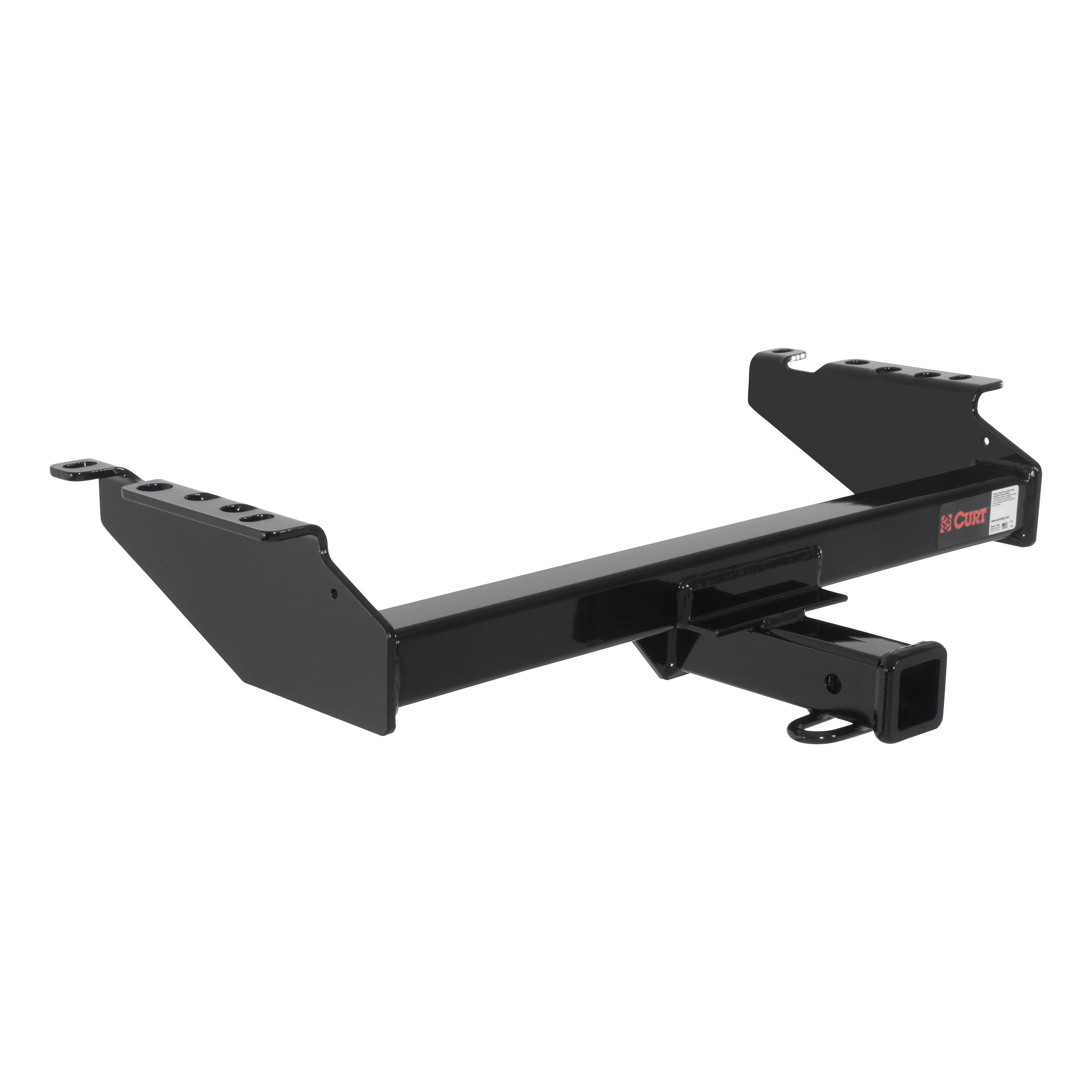 CURT 14001 Class 4 Trailer Hitch, 2 Receiver, Select Dodge, Ram, Ford (Drilling Required)