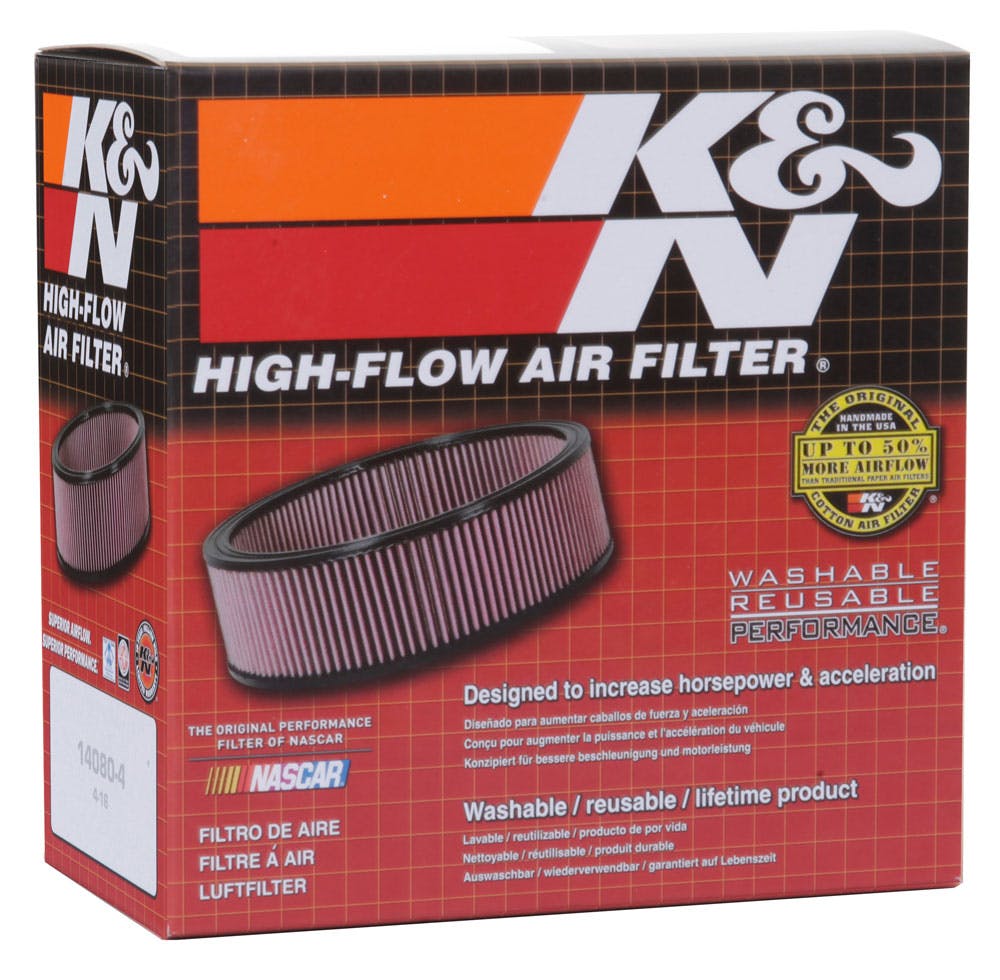 K&N 60-1340 Round Air Filter Assembly
