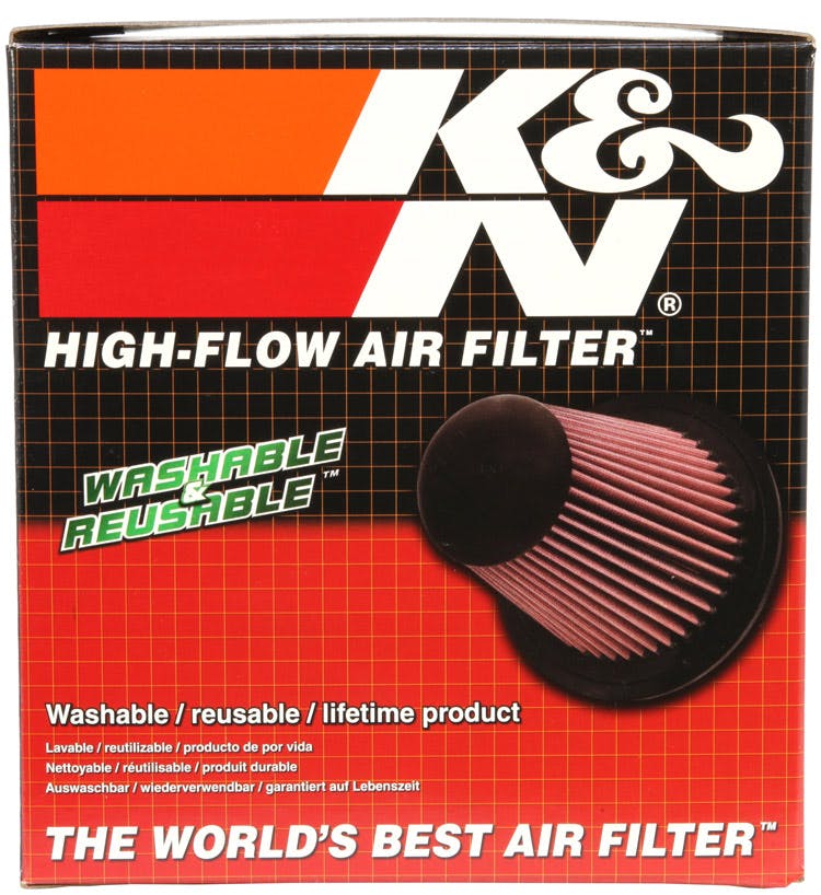 K&N RU-2960 Universal Clamp-On Air Filter