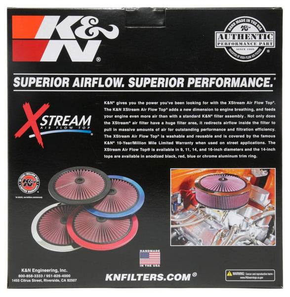 K&N 66-1101 X-Stream Top Filter