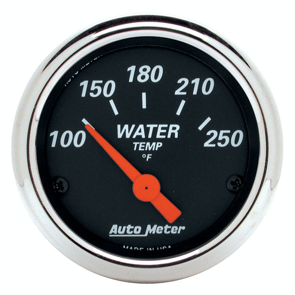 AutoMeter Products 1436 Arctic White Series Water Temperature Gauge (100-250° F, 2-1/16 in.)