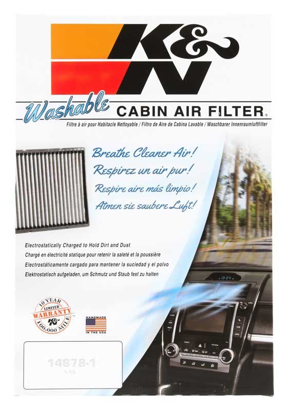 K&N VF1017 Cabin Air Filters