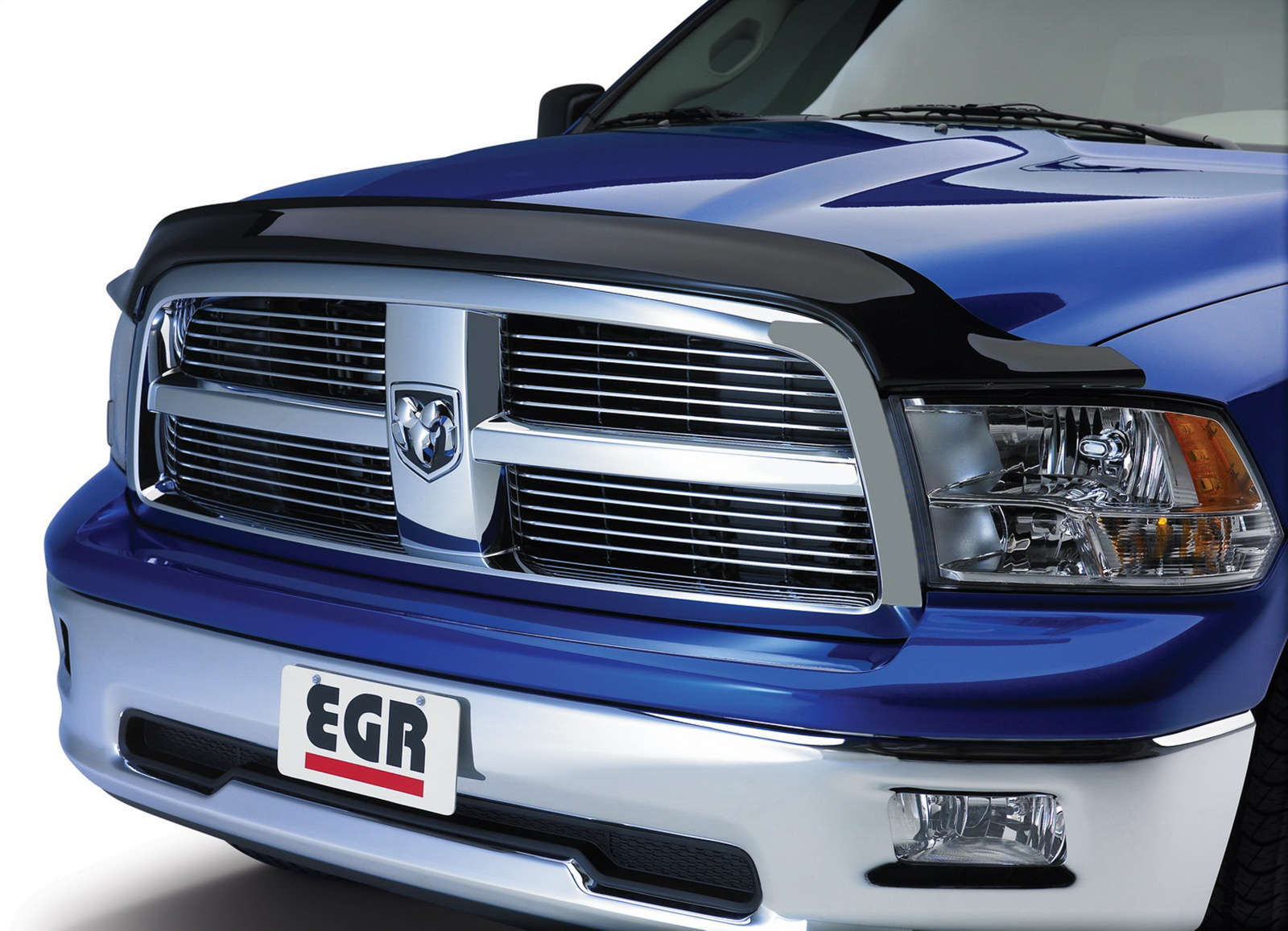 EGR Aerowrap hood guard dark smoke 02-08 Dodge Ram 1500 & 02-09 Dodge 2500 & 3500