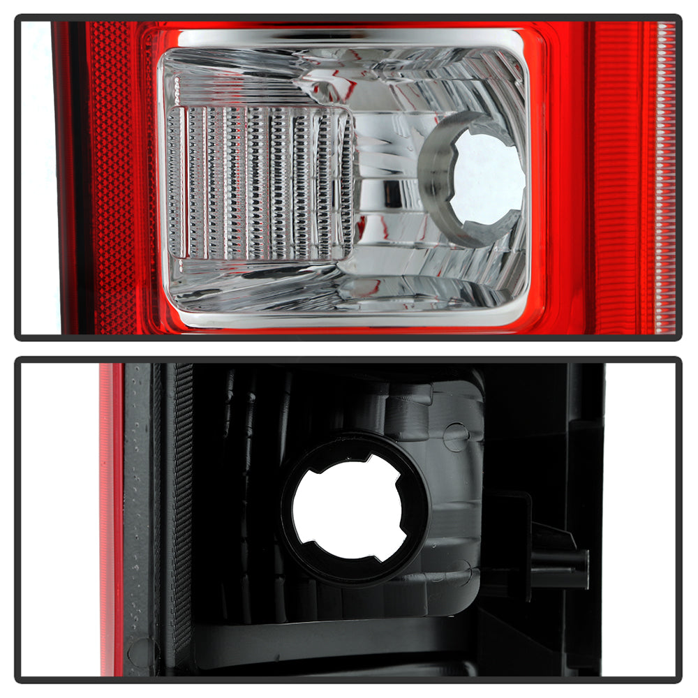 XTUNE POWER 9950834 Ford F150 15 17 Halogen (No Blindsport) Tail Light Signal 3157(Not Included) ; Reverse W21W(Not Included) ; Brake 3157(Not Included) OE Right
