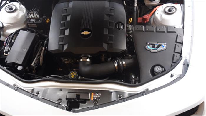 Closed Box Air Intake w/Powercore Filter 12-15 Chevrolet Camaro V6 3.6L V6 Volant