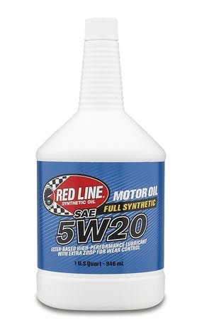 Red Line Oil 15204 5W20 Synthetic Motor Oil (1 quart)