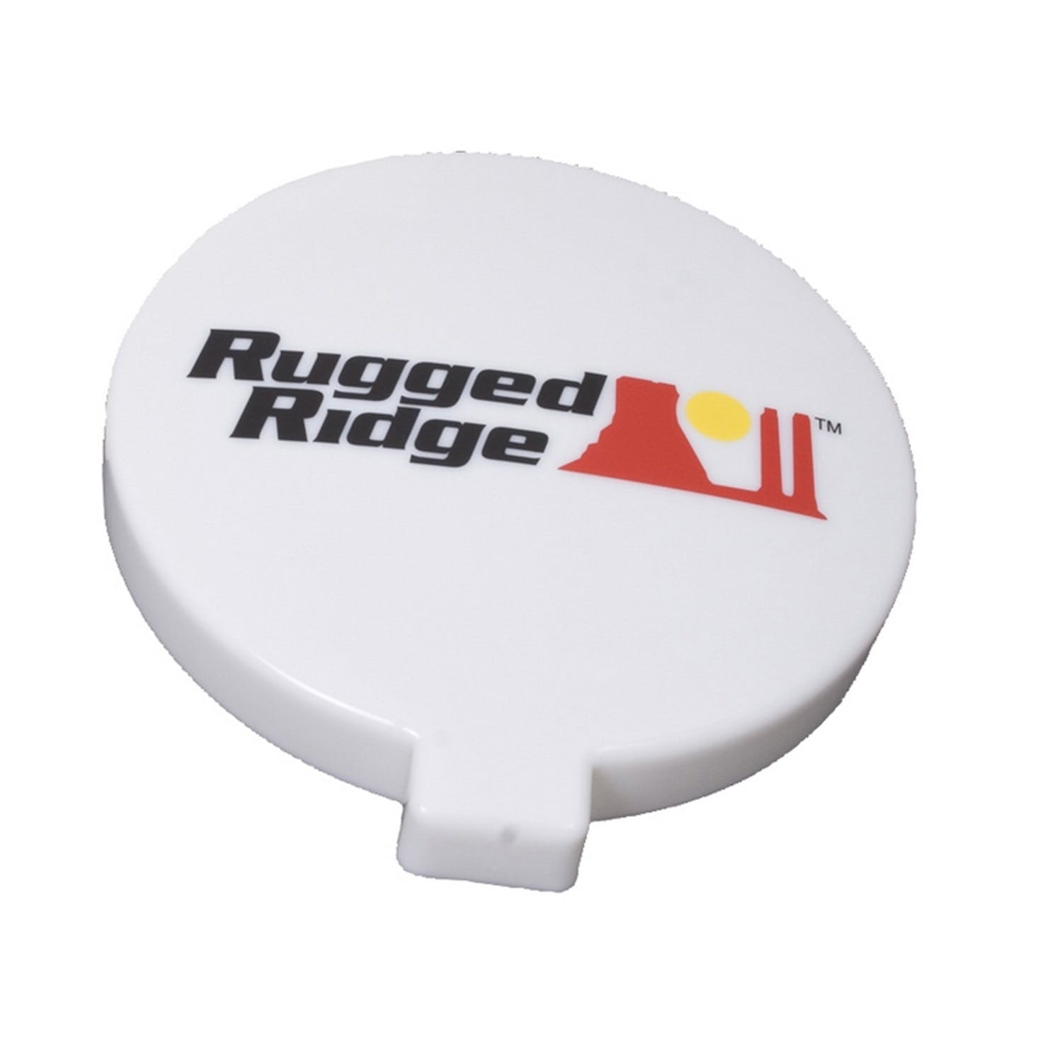 Rugged Ridge 15210.54 6 Inch Off Road Light Cover; White