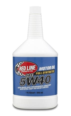 Red Line Oil 15404 5W40 Synthetic Motor Oil (1 quart)