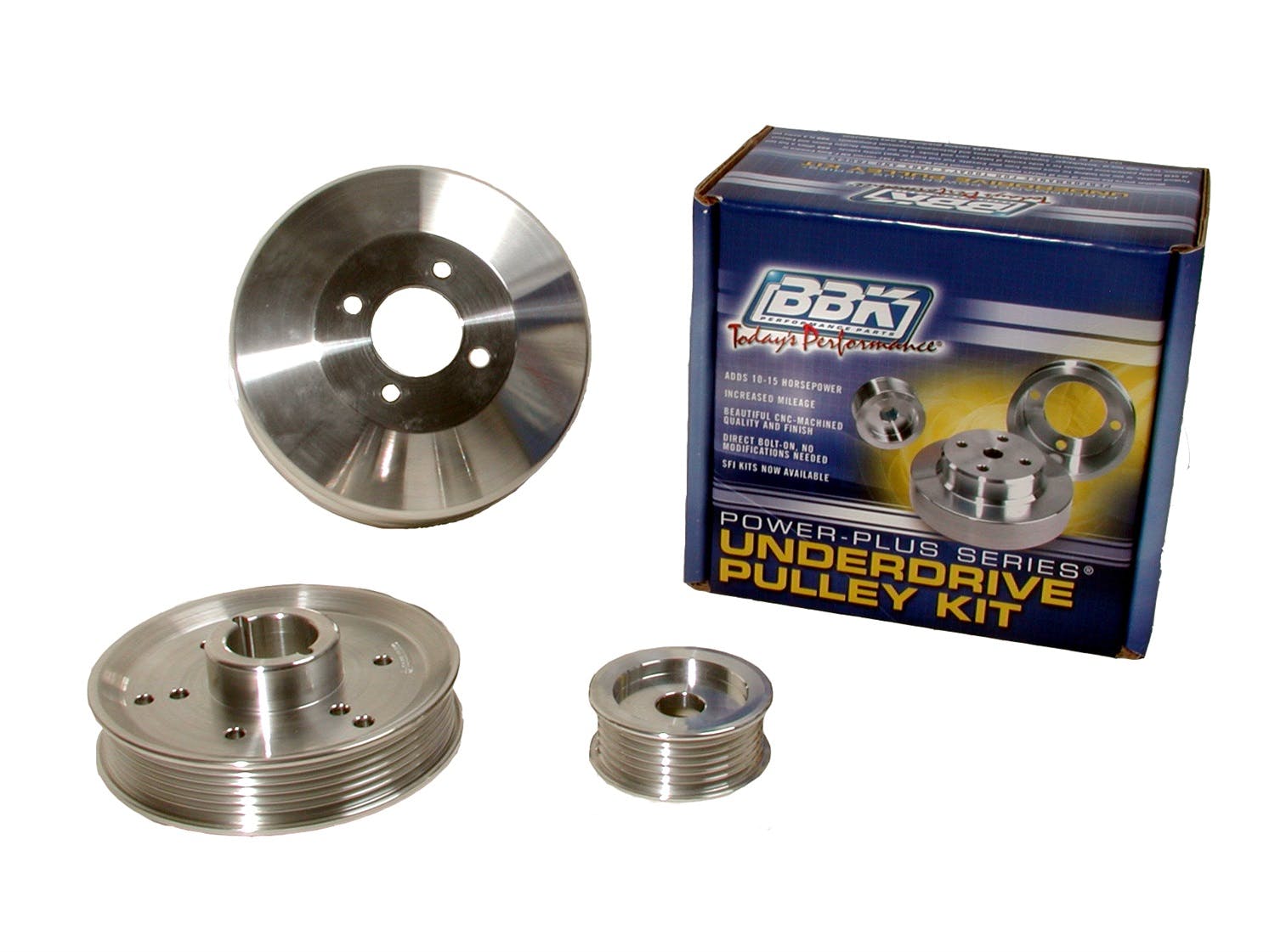 BBK Performance Parts 1555 Power-Plus Series Underdrive Pulley System