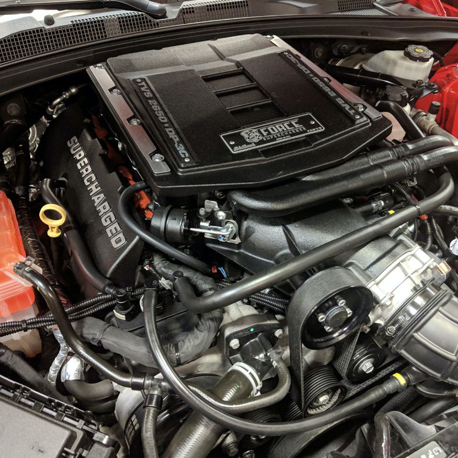 Edelbrock 155950 E-Force Supercharger for 2016-17 Camaro 6.2L LT1 R2650 Manual/Auto Trans