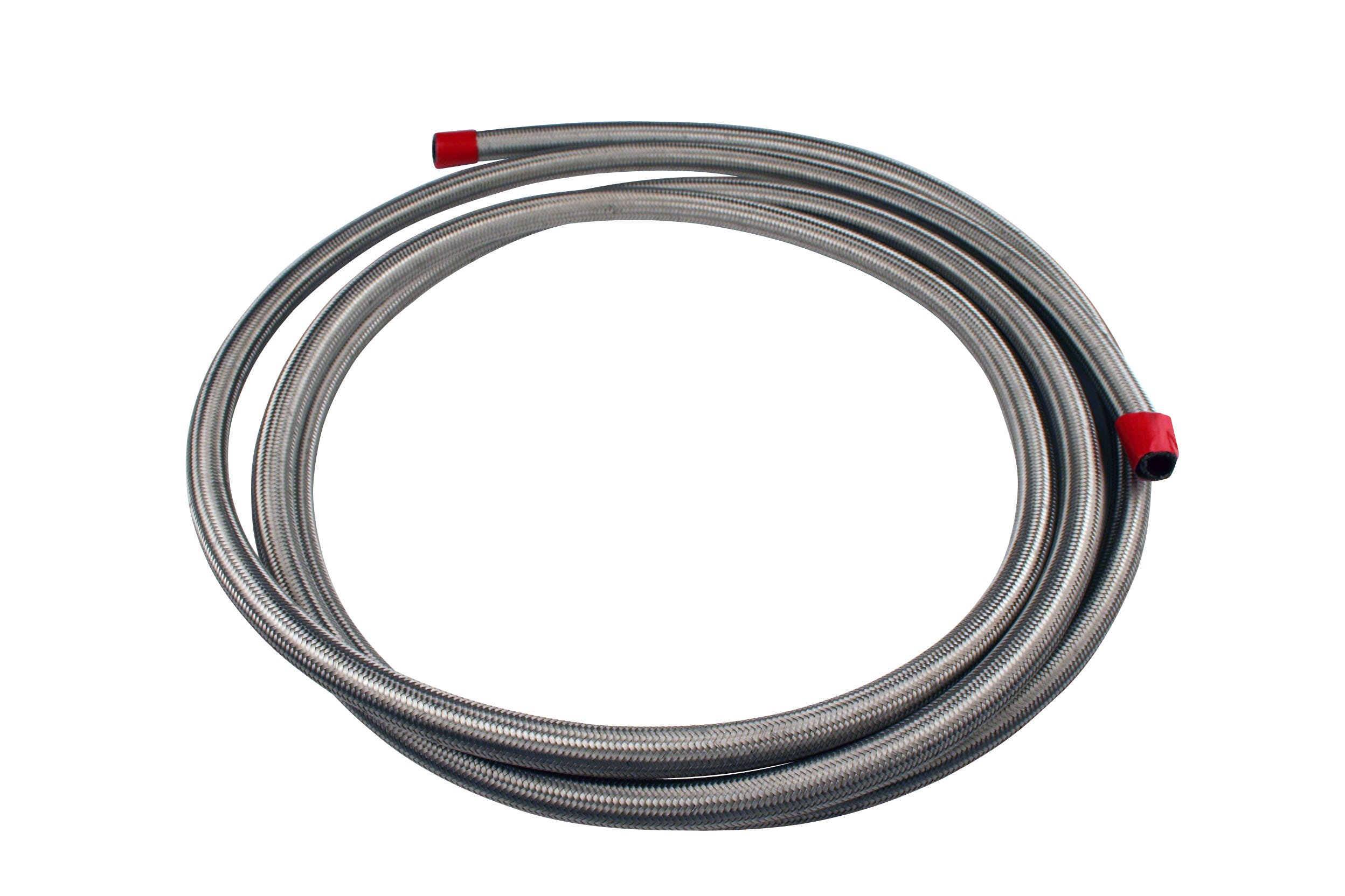 Aeromotive Fuel System 15706 Hose, Fuel, Stainless Steel Braided, AN-08 x 12