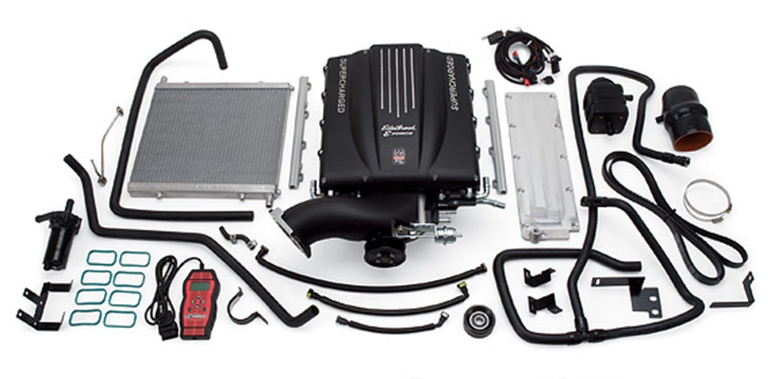 Edelbrock 1577 SC ASSY 03-06 GM TRUCK and SUV GEN III LS CATHEDRAL PORT 4.8L, 5.3L and 6.0L