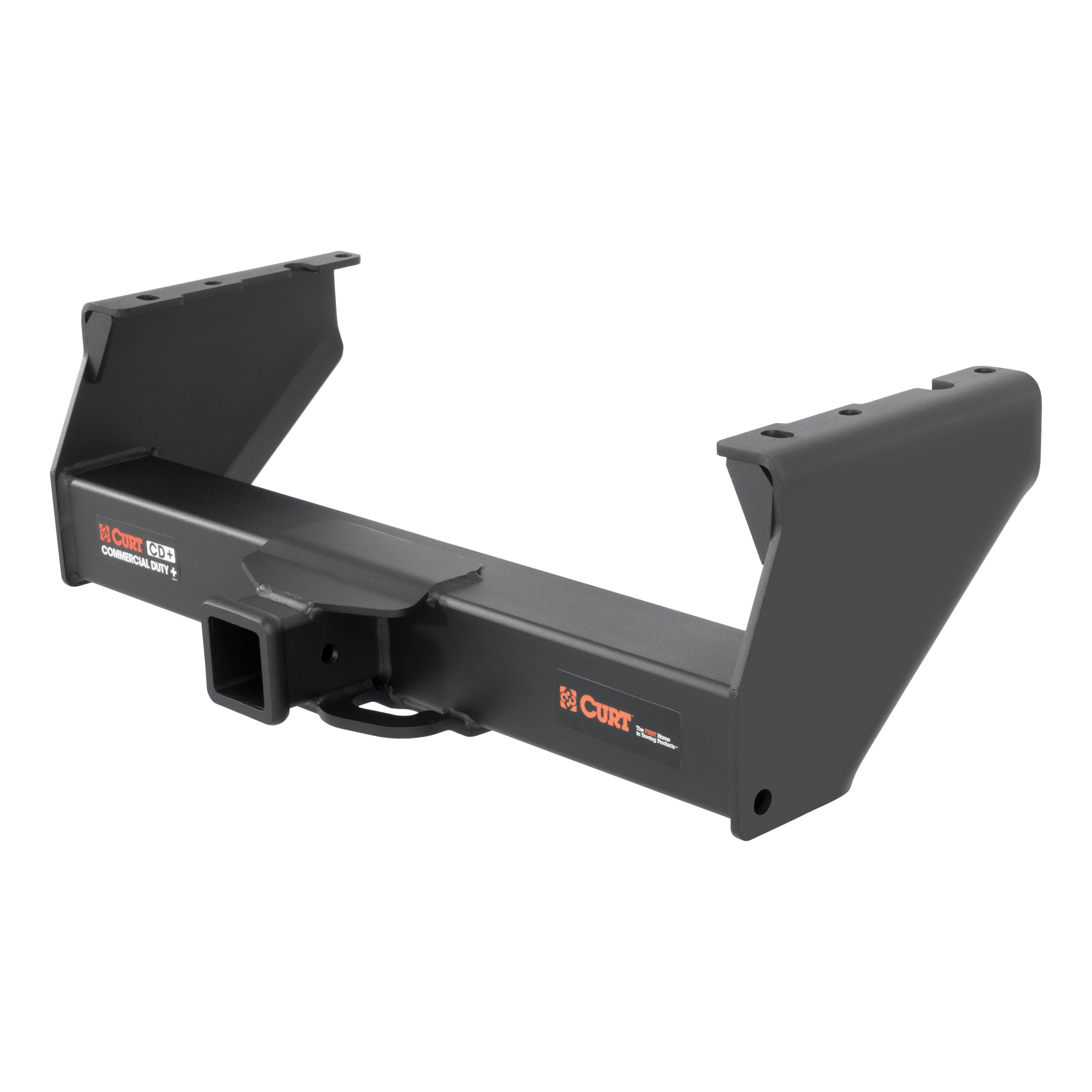 CURT 15800 Commercial Duty Class 5 Hitch, 2-1/2 Receiver, Select Chevy, GMC, Dodge, Ram