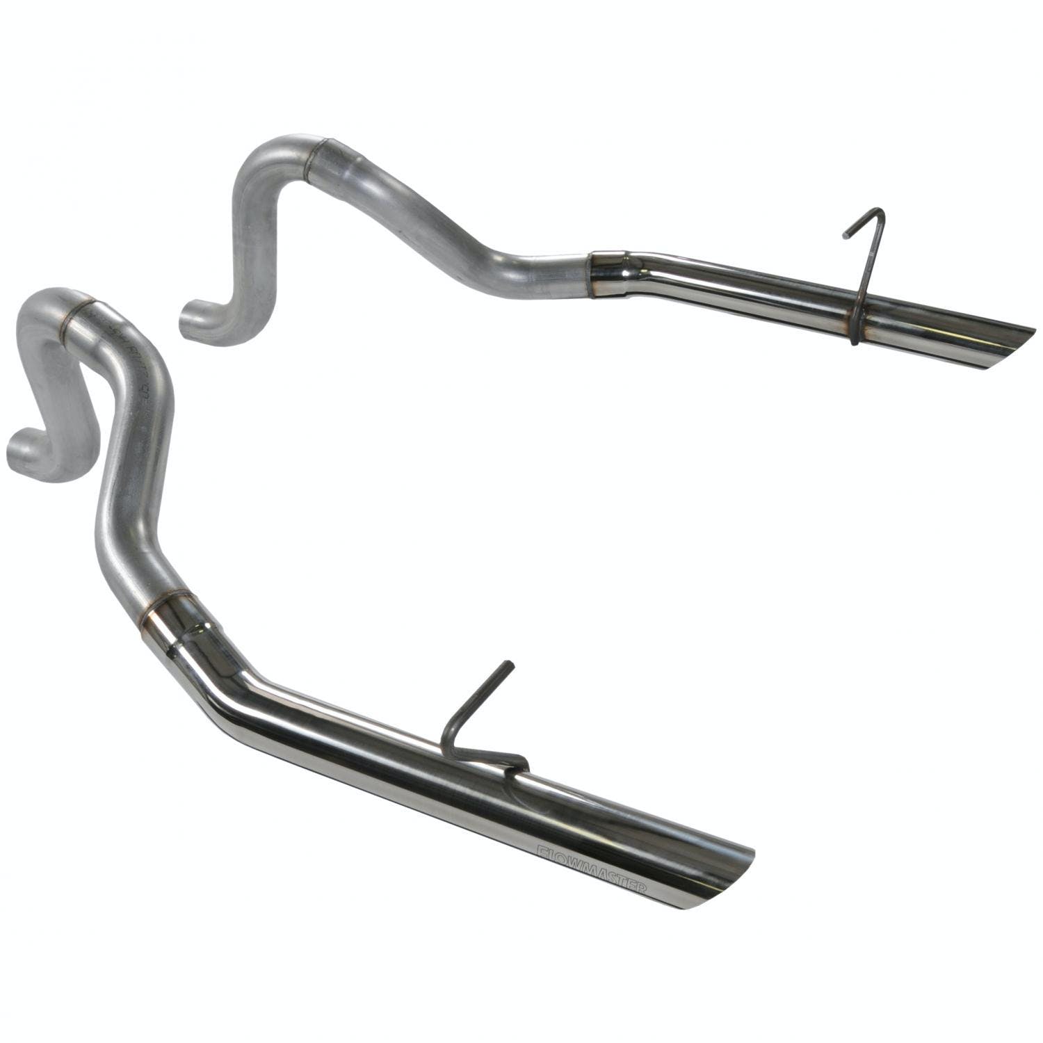 Flowmaster 15814 87-93 MUSTANG T-PIPES, SS TIPS 1PR.