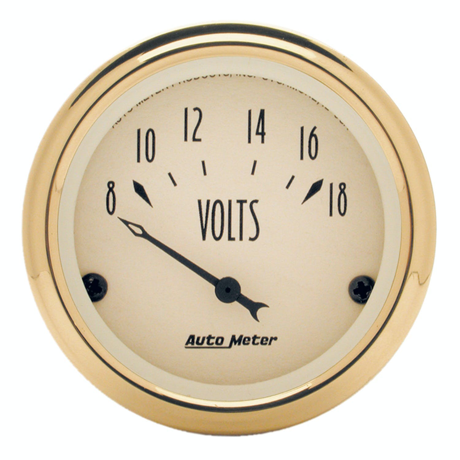 AutoMeter Products 1592 Voltmeter Gauge 8-18 Volts