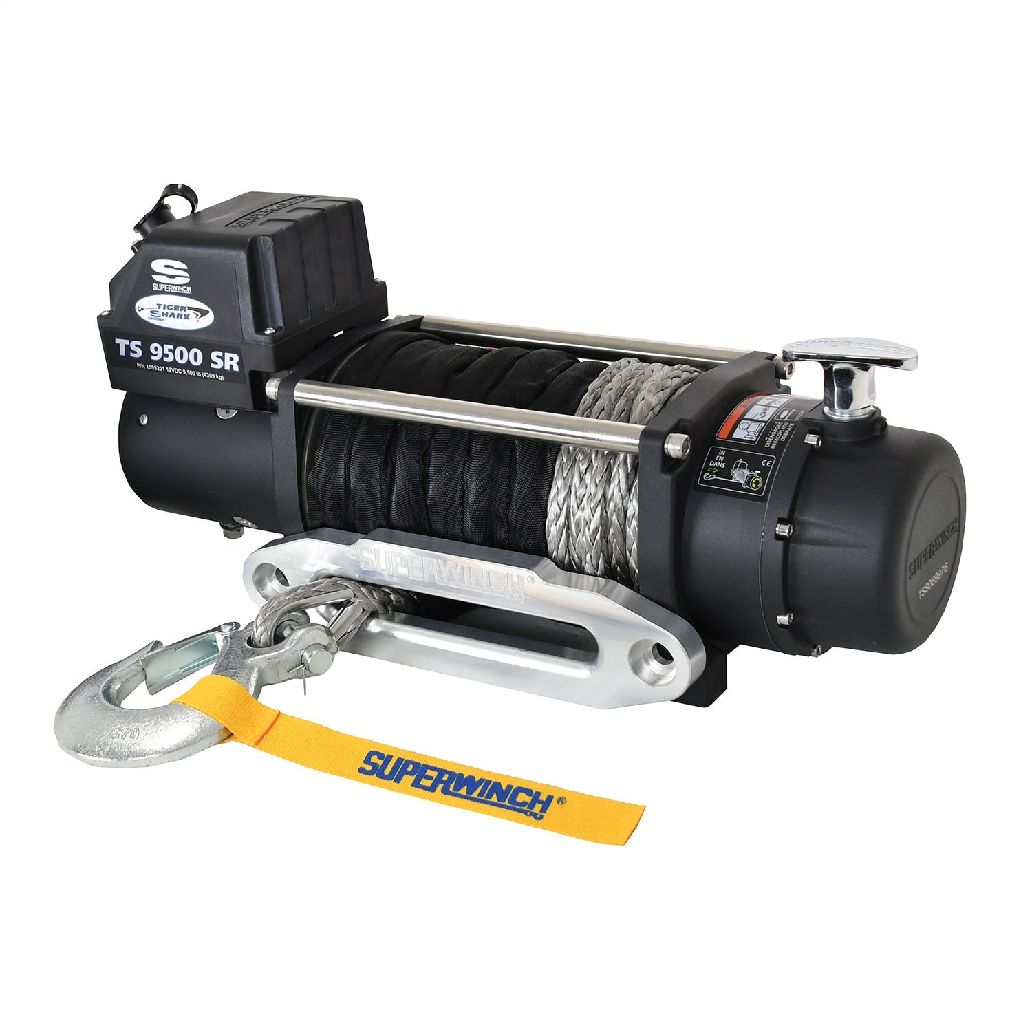 Superwinch 1595201 Tiger Shark 9500 Winch Synthetic