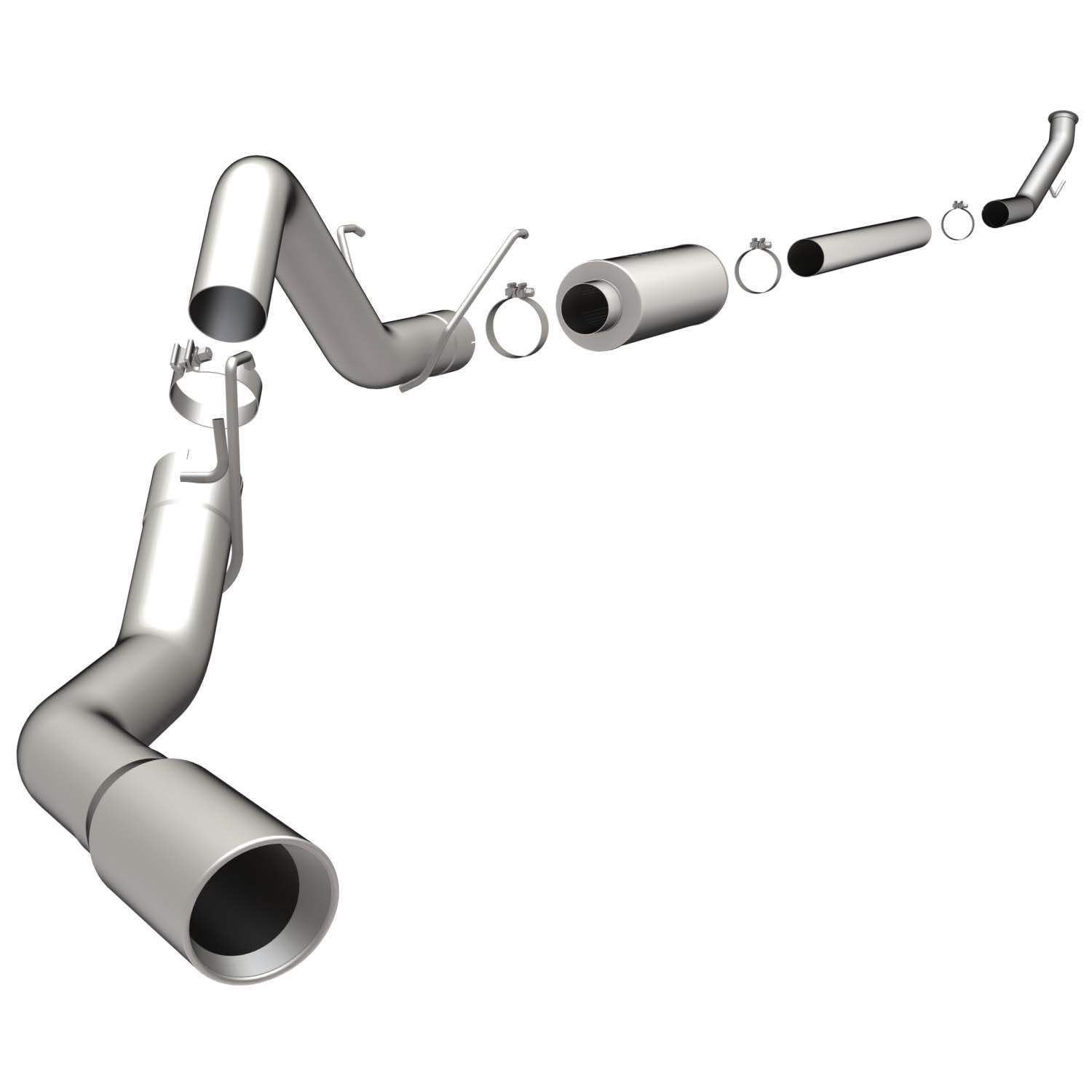 MagnaFlow Exhaust Products 15968 Sys T/B 02-04 Dodge Ram 3500 4 inch DP