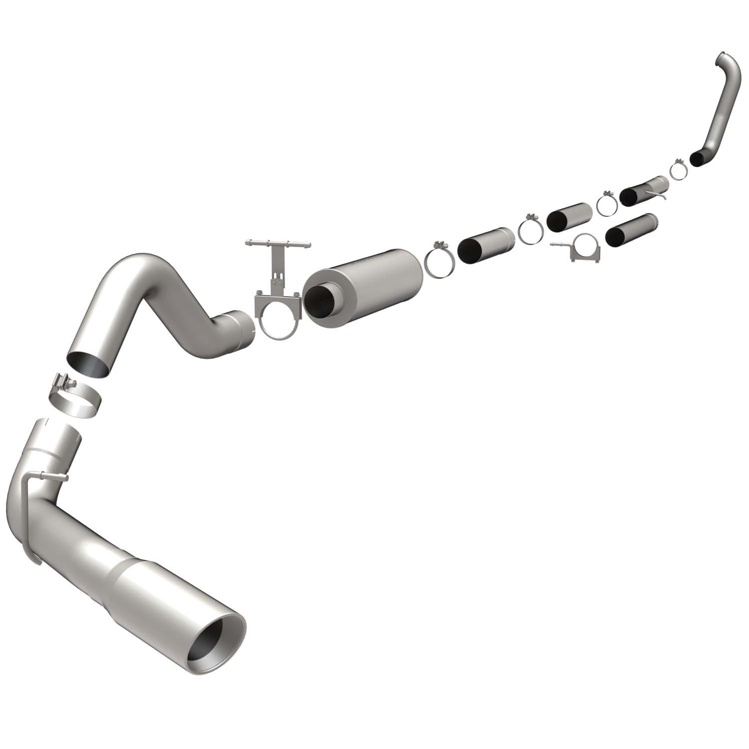 MagnaFlow Exhaust Products 15970 Sys TB 99-03 Ford F-Series 7.3L 4 inch
