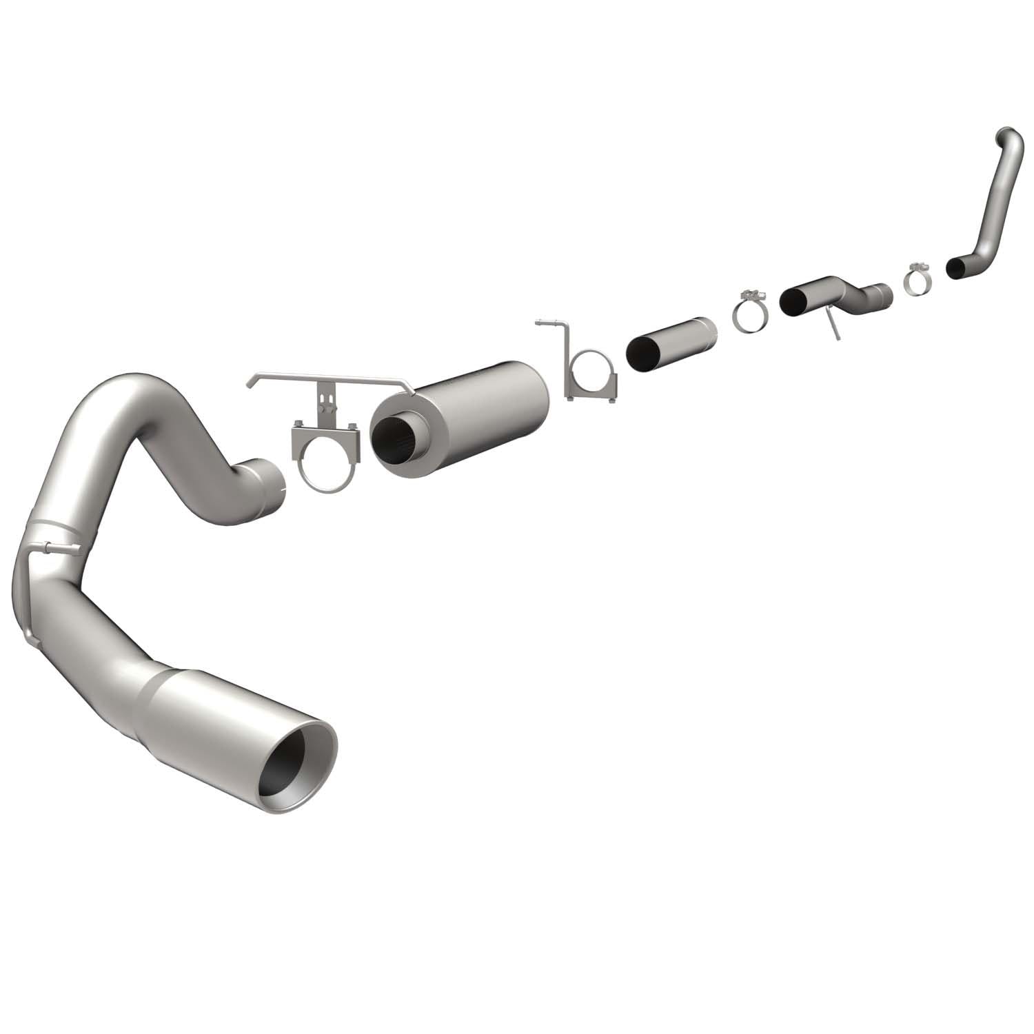 MagnaFlow Exhaust Products 15972 Sys TB 03-Ford Excursion 6.0L 4in.