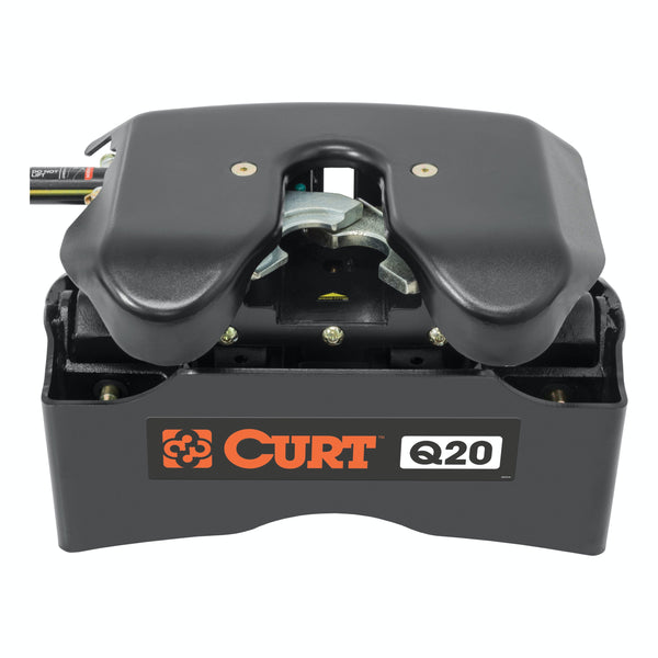 CURT 16035 Q20 5th Wheel Hitch, Select Ford F-250, F-350, F-450, 8' Bed Puck System