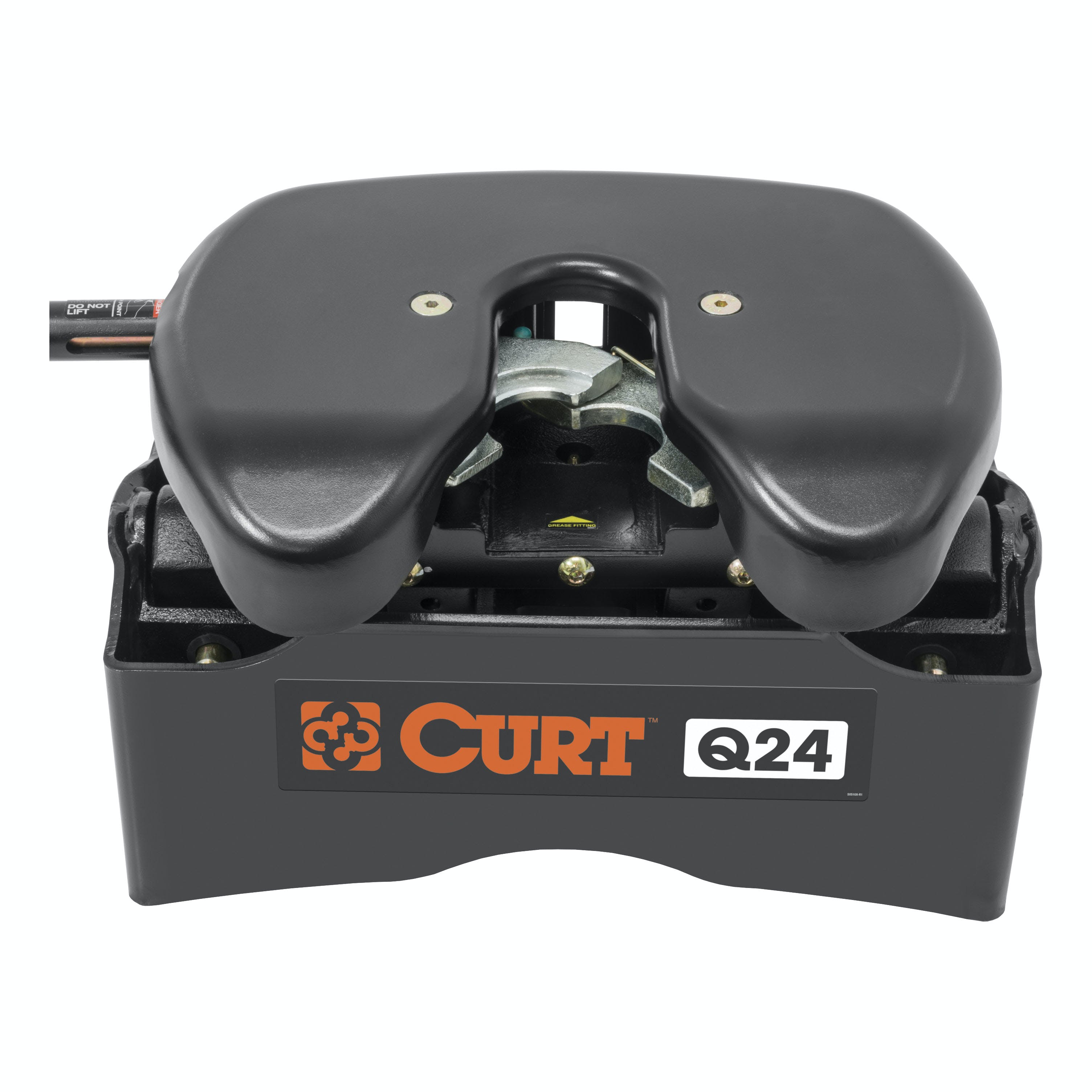 CURT 16037 Q24 5th Wheel Hitch, Select Ford F-250, F-350, F-450, 8' Bed Puck System