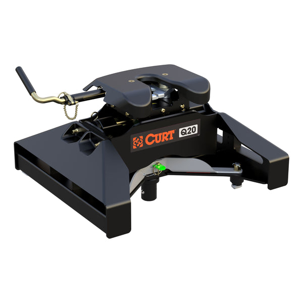 CURT 16075 Q20 5th Wheel Hitch, Select Nissan Titan XD, 8' Bed Puck System