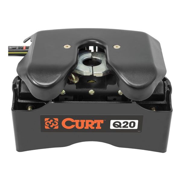 CURT 16075 Q20 5th Wheel Hitch, Select Nissan Titan XD, 8' Bed Puck System