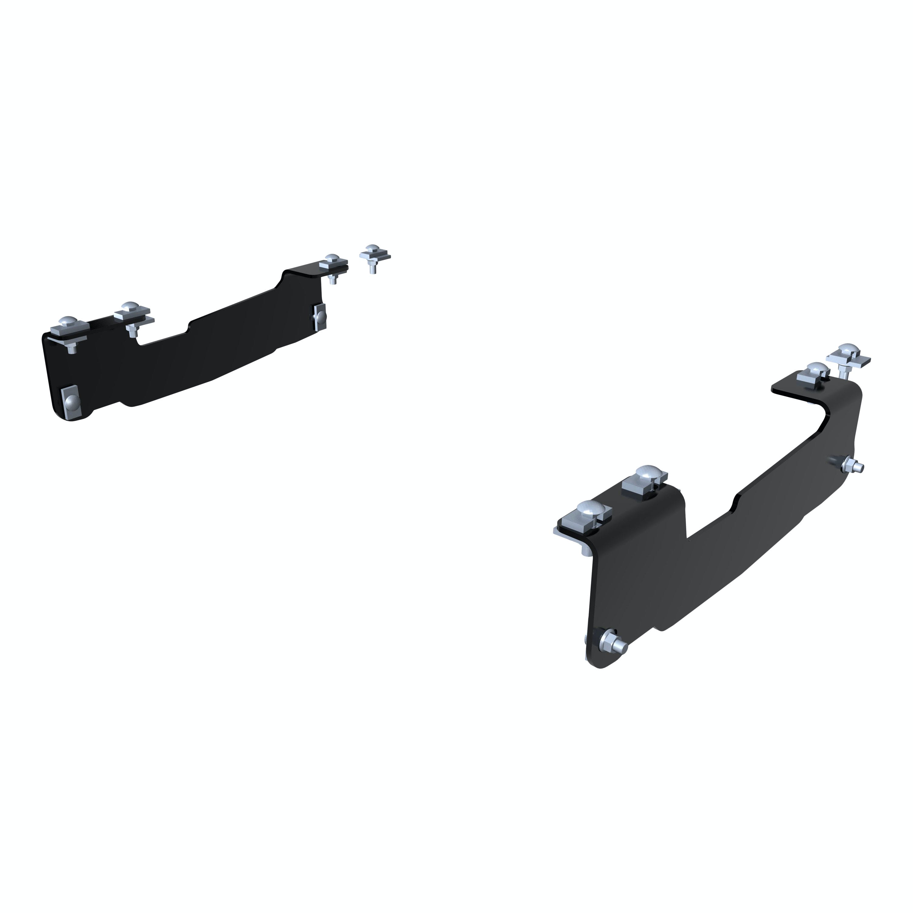 CURT 16441 Custom 5th Wheel Brackets, Select Ford F-150 (Except 5.5' Bed)