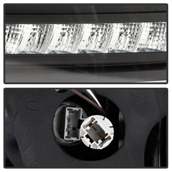XTUNE POWER 9047510 Acura TSX 2006 2008 Light Bar LED 4pcs Tail Lights Black