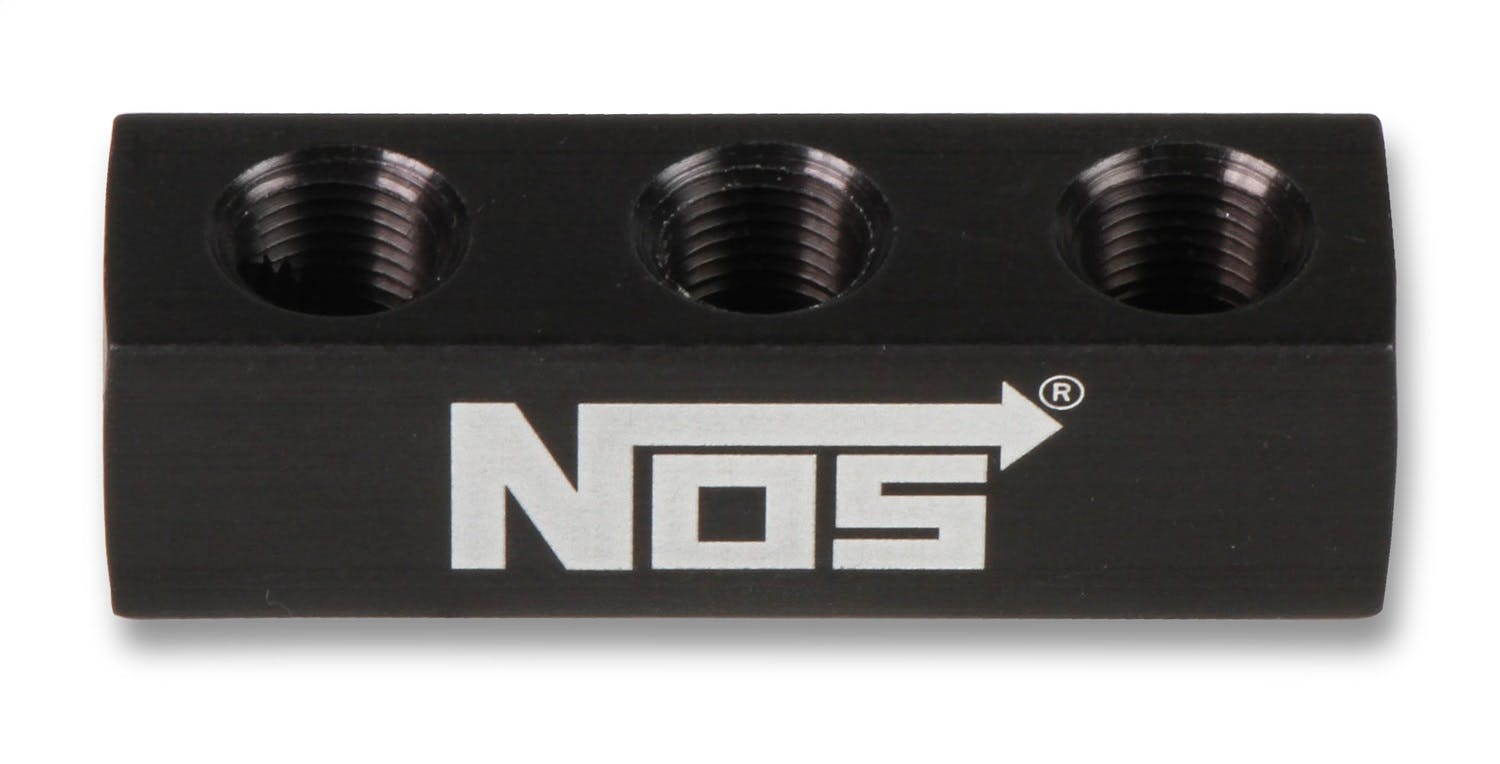 NOS 16717NOS 1/8NPT DIST BLOCK 1 IN 4 OUT FOR 3 STAGE