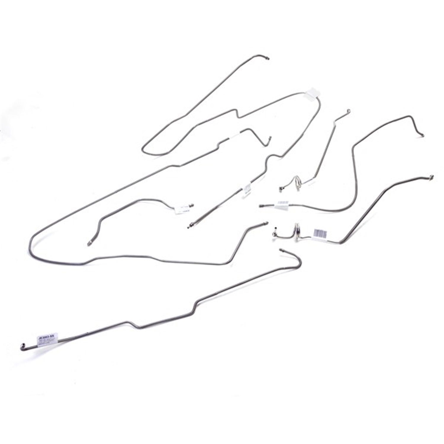 Omix-ADA 16737.44 Full Brake Line Set with Drums