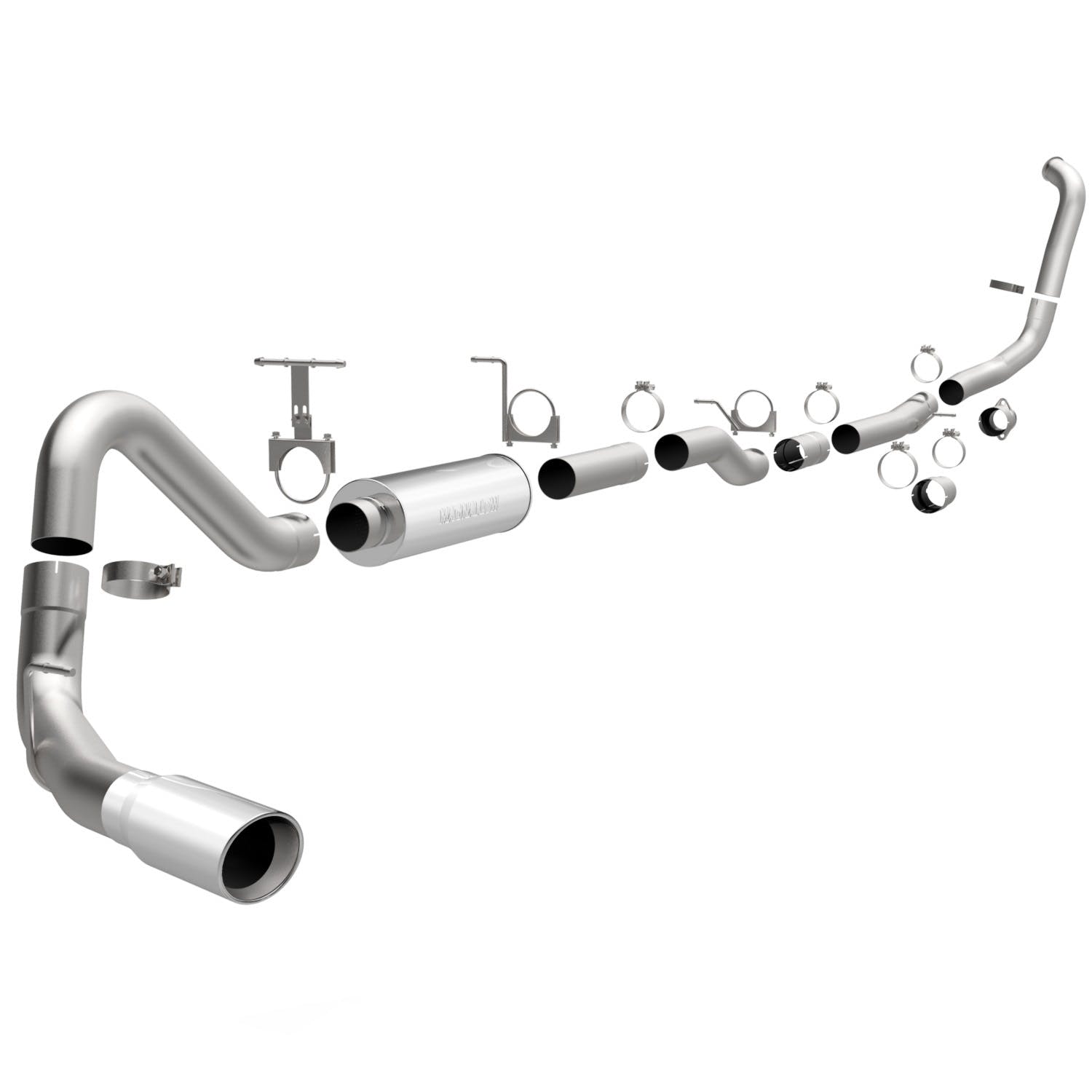 MagnaFlow Exhaust Products 16918 Sys TB 05-Ford 6.0 CC DSL W/4in. DP