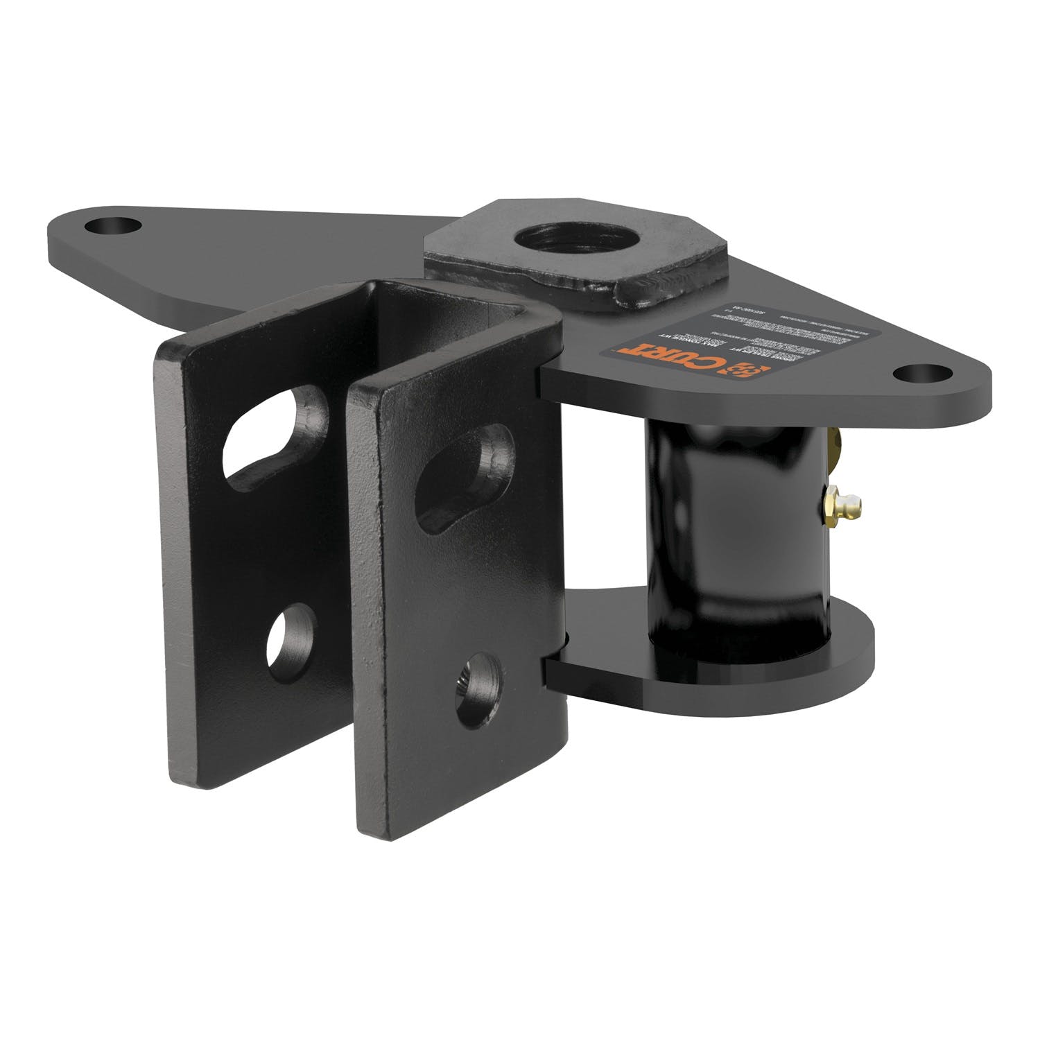 CURT 17051 Round Bar Weight Distribution Hitch with Integrated Lubrication (6-8K)