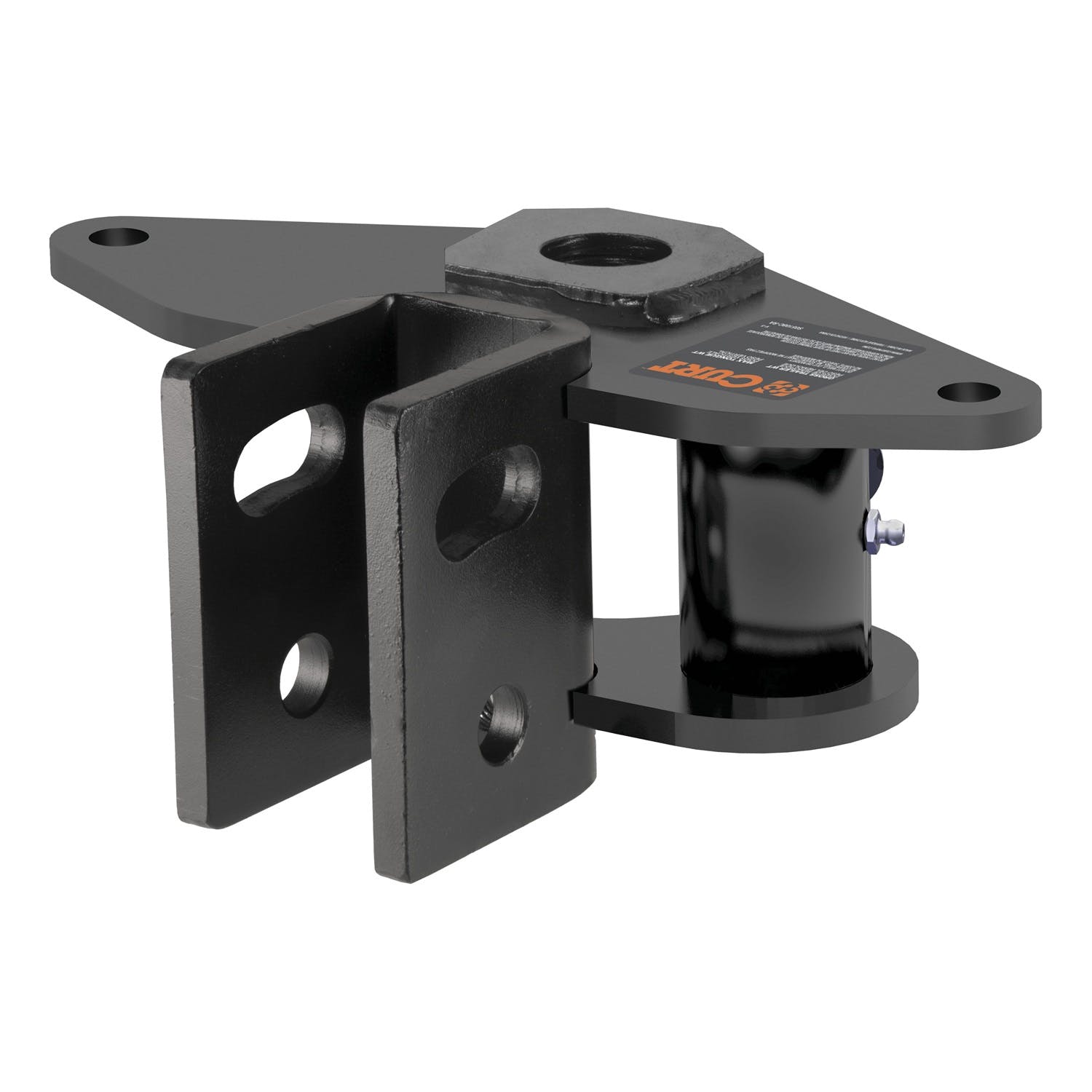 CURT 17057 Round Bar Weight Distribution Hitch with Integrated Lubrication (10-14K)