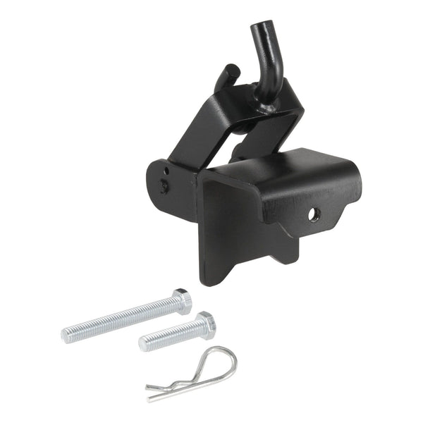 CURT 17057 Round Bar Weight Distribution Hitch with Integrated Lubrication (10-14K)