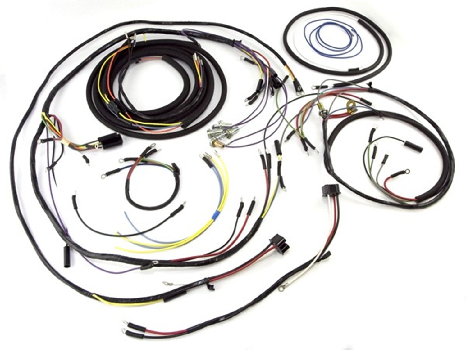 Omix-ADA 17201.08 Compete Wiring Harness with Plastic Wire Cover