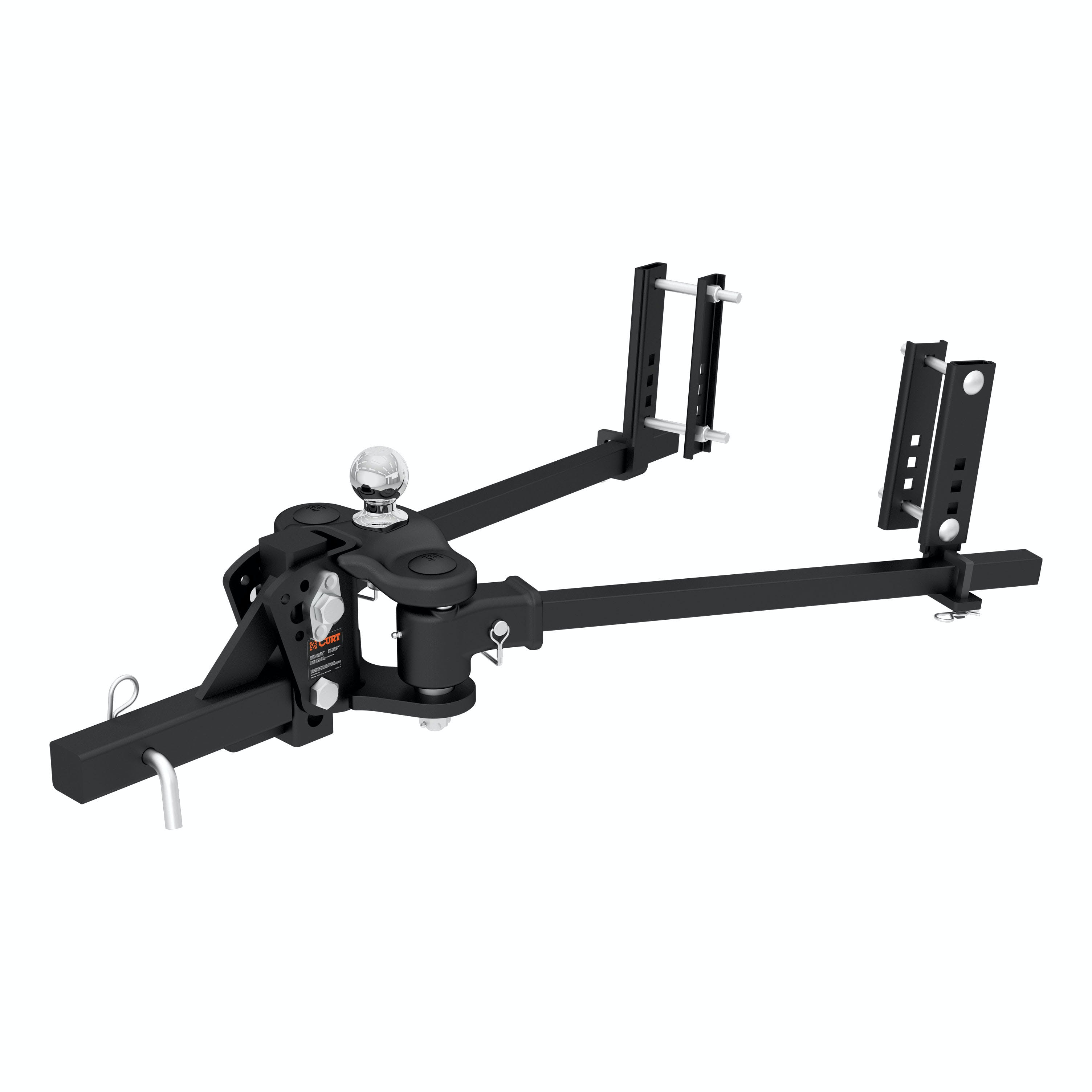 CURT 17500 TruTrack Weight Distribution Hitch with Sway Control (8-10K, 35-9/16 Bars)