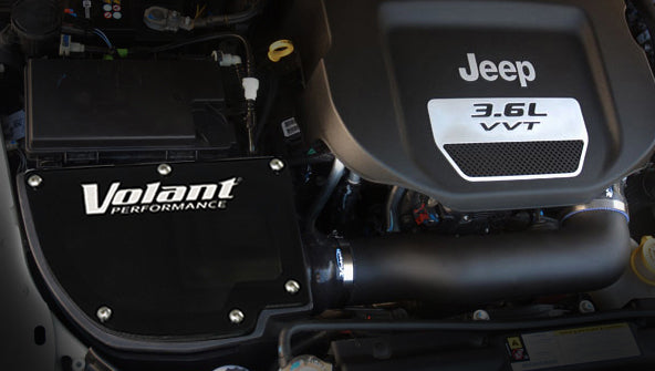 Closed Box Air Intake w/Pro 5 Filter 12-18 Jeep Wrangler JK Volant