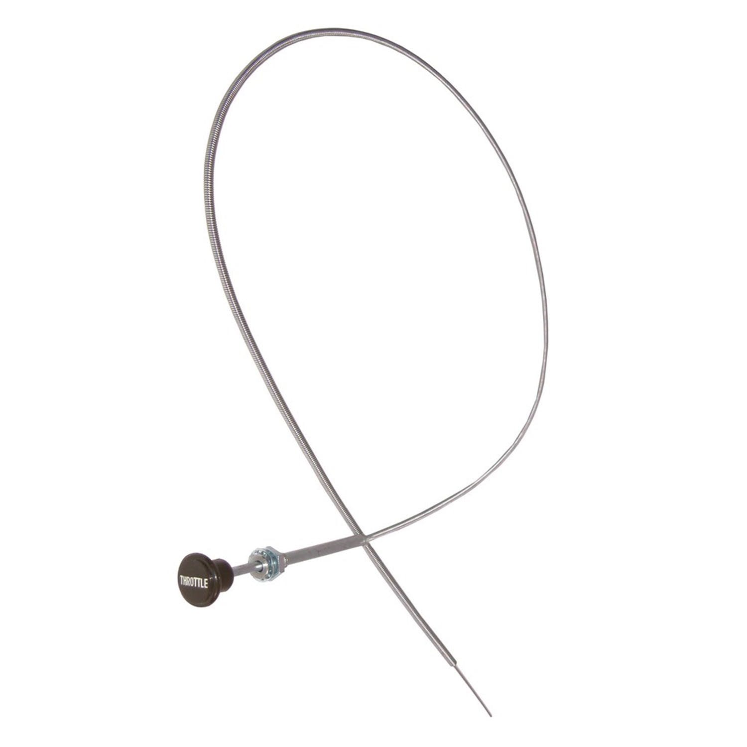 Omix-ADA 17735.01 Black Throttle Cable Knob
