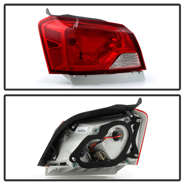 XTUNE POWER 9949517 Chevy Impala 14 18 OE Driver Side Tail Light GM2804116 Signal 7443(Included) ; Reverse 7440(Included) ; Brake 7443(Included) Outer Left