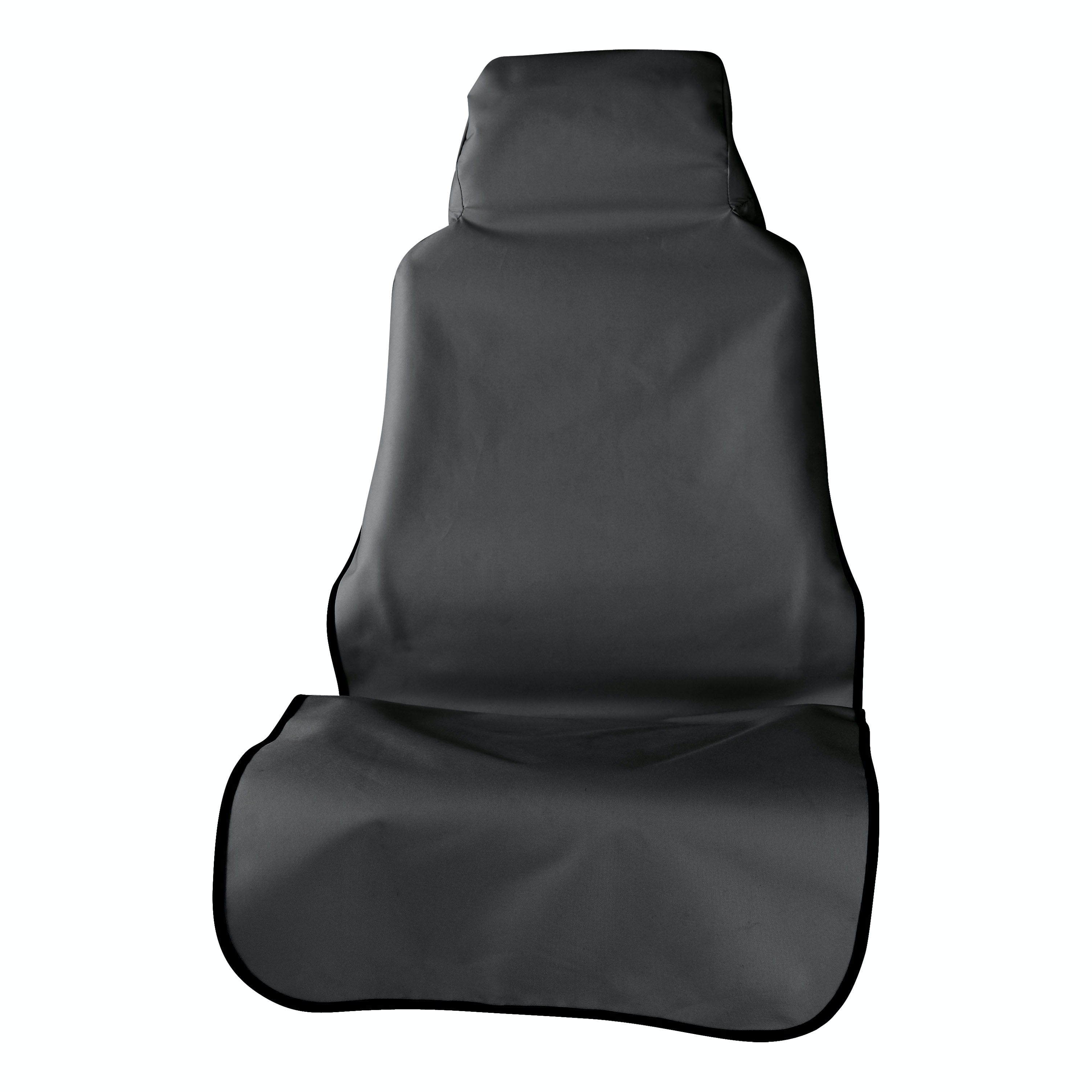 CURT 18501 Seat Defender 58 x 23 Removable Waterproof Black Bucket Seat Cover