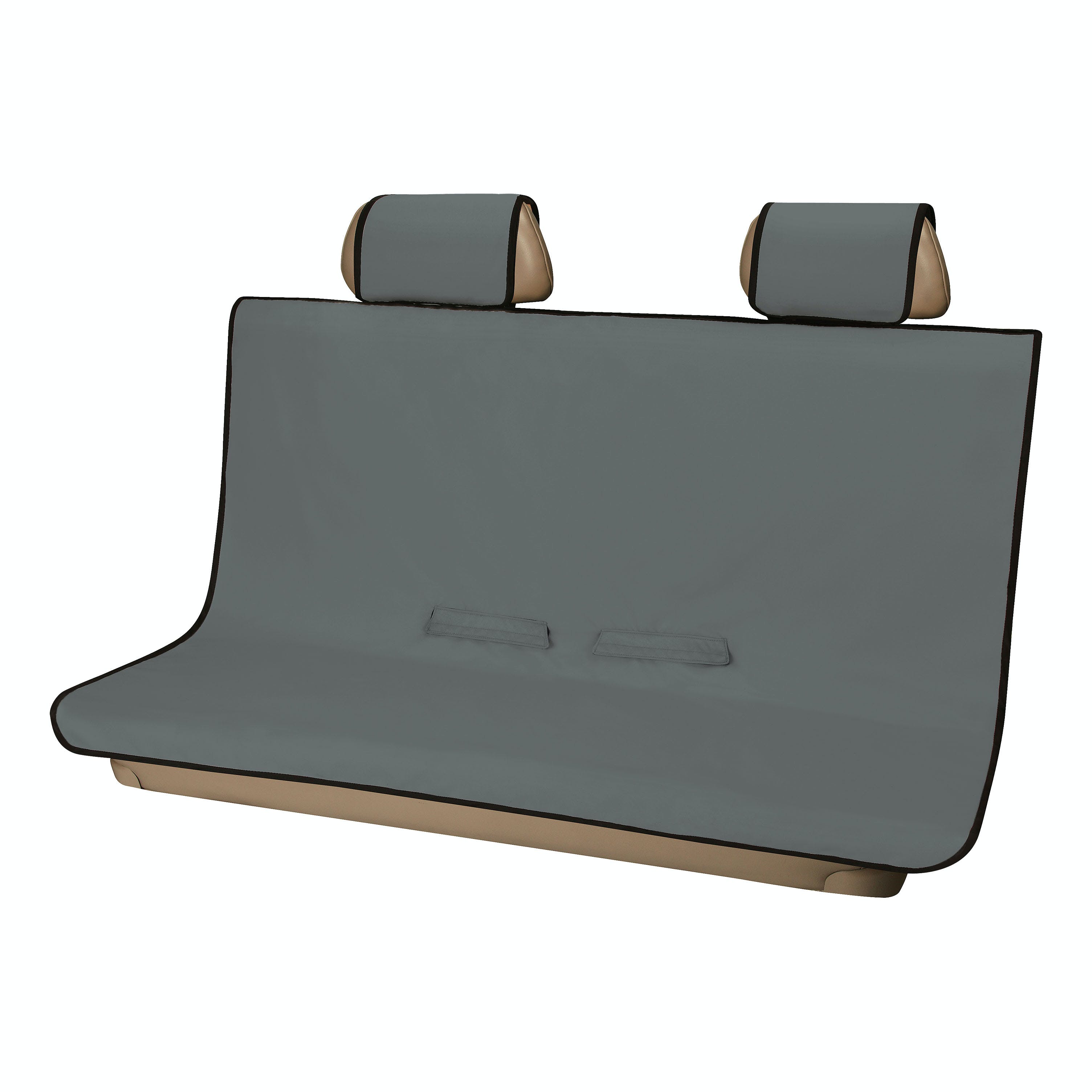 CURT 18510 Seat Defender 58 x 55 Removable Waterproof Grey Bench Seat Cover