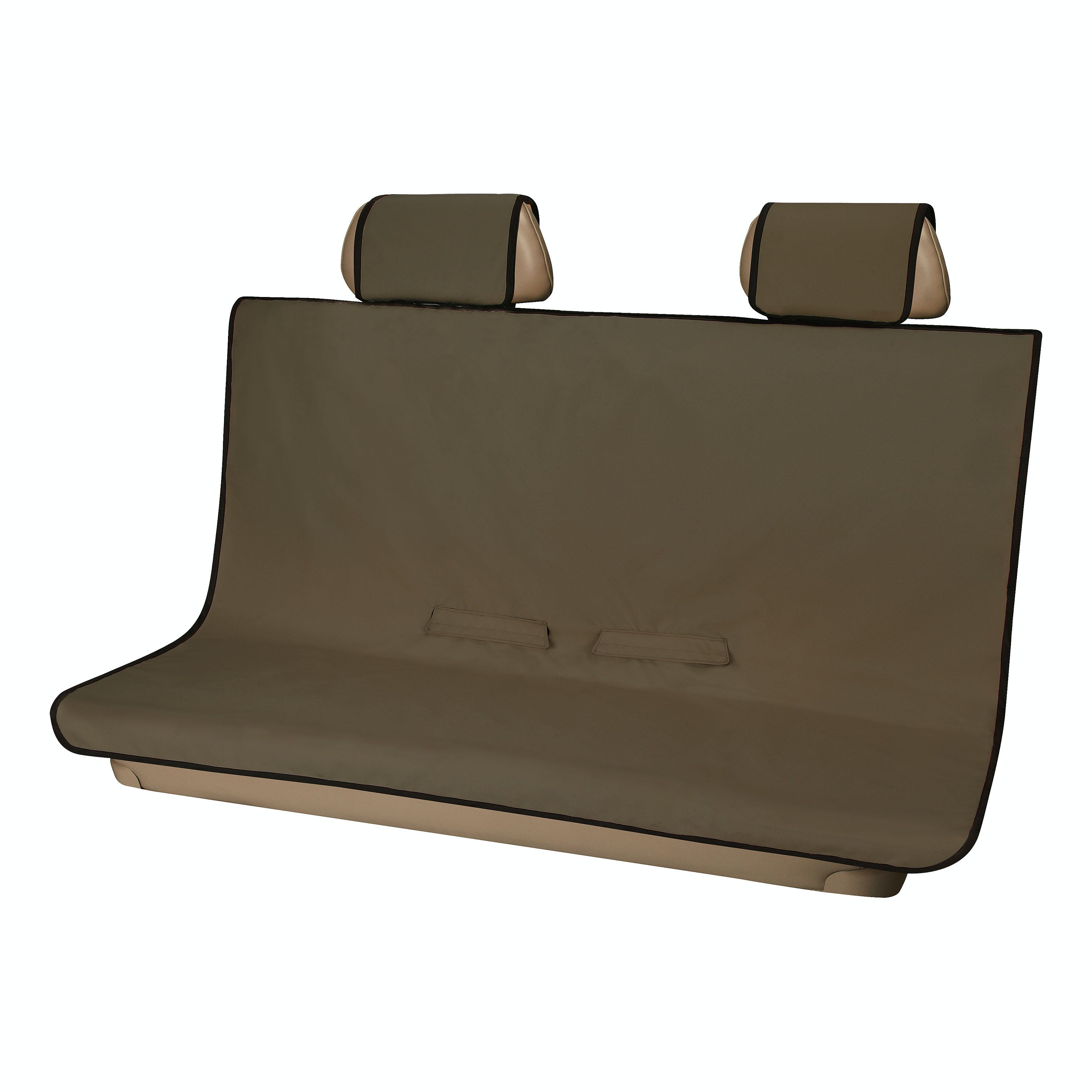 CURT 18512 Seat Defender 58 x 55 Removable Waterproof Brown Bench Seat Cover