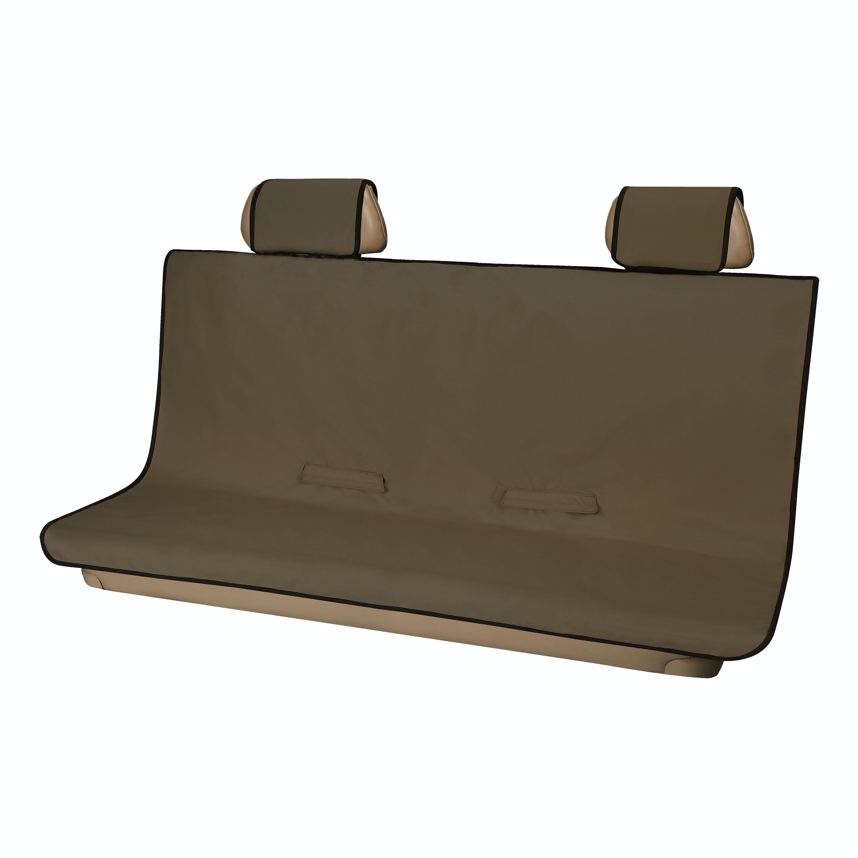 CURT 18522 Seat Defender 58 x 63 Removable Waterproof Brown XL Bench Truck Seat Cover