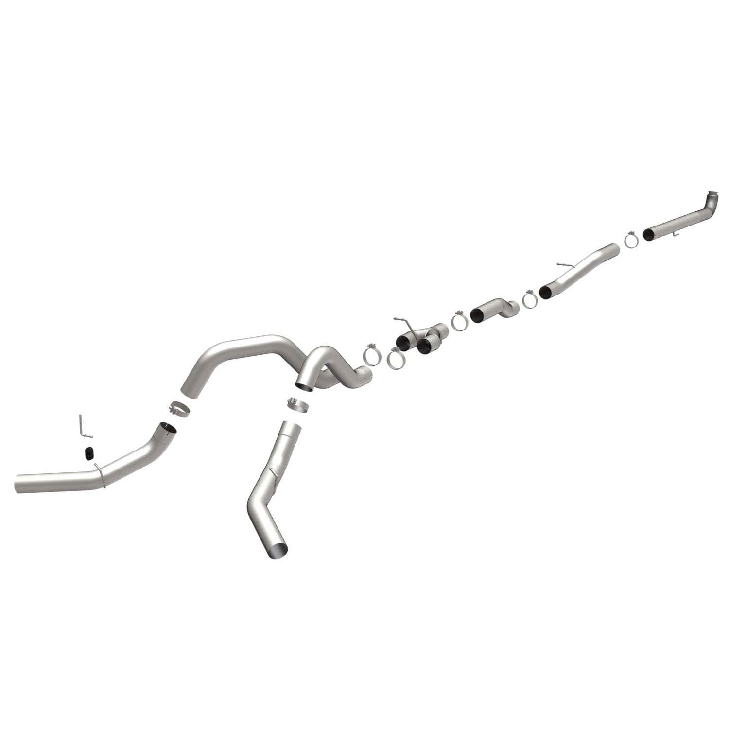 MagnaFlow Exhaust Products 18981 Cat Back-Diesel Aluminized