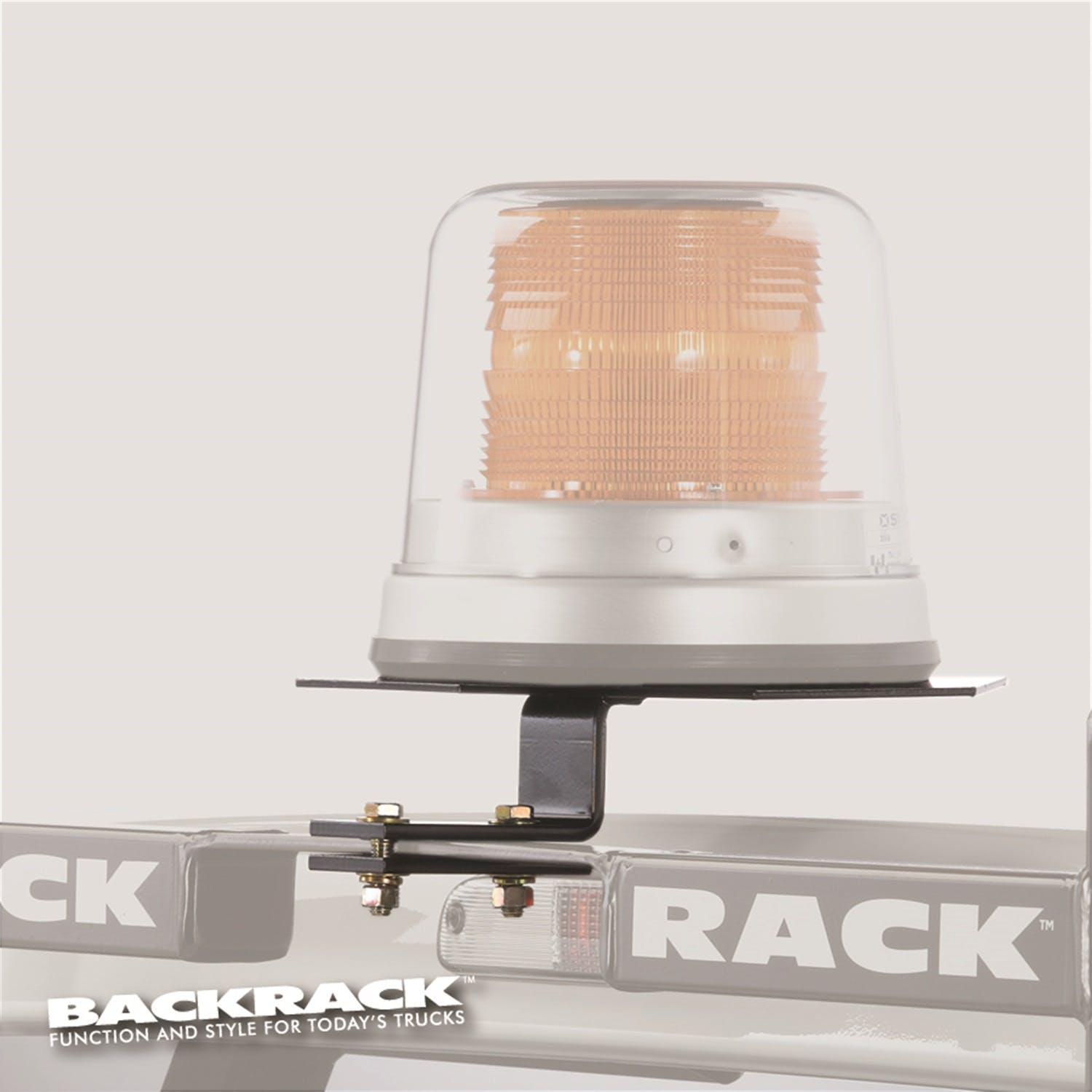 BACKRACK 91002 Light Bracket 10-1/2 Base, Center Mount